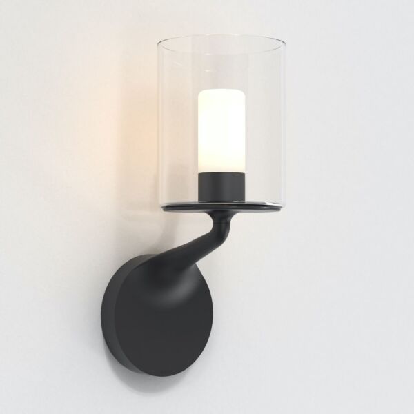 Astro Lighting - Elena 1453003 - IP44 Matt Black Wall Light