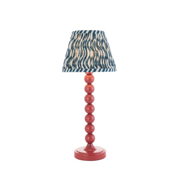 Endon Lighting - Higgledy & Ripple 20cm - 116277 - Pink Blue Table Lamp With Shade