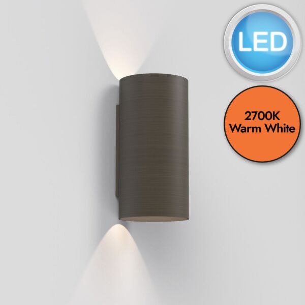 Astro Lighting - Yuma 240 LED 1399025 - Bronze Wall Light