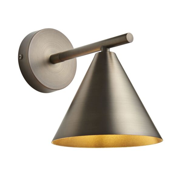 Endon Lighting - Cape - 102894 - Antique Bronze Wall Light