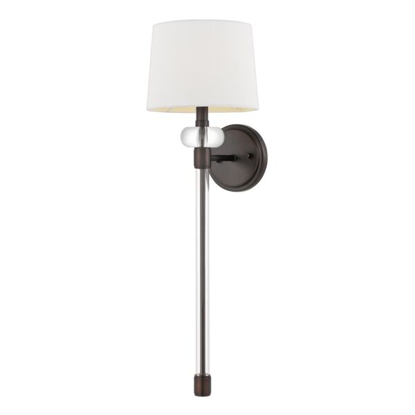 Quoizel Lighting - Barbour - QZ-BARBOUR1-HO - Harbor Bronze White Wall Light