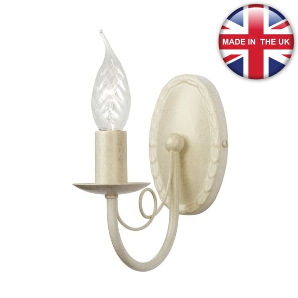 Elstead - Minster MN1-IV-GOLD Wall Light