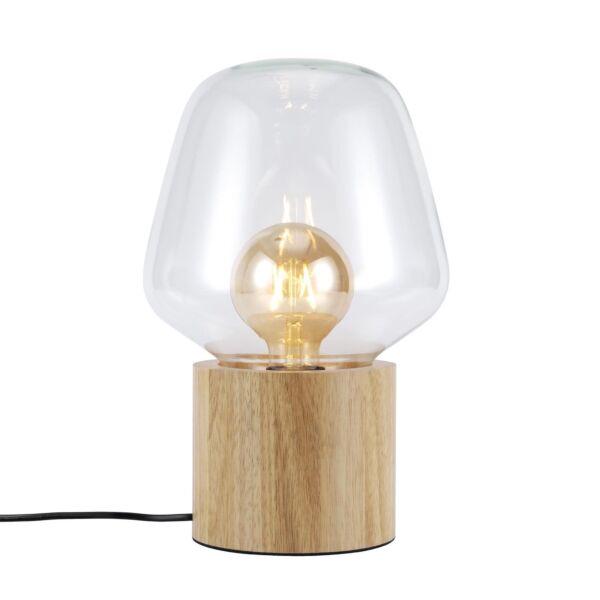 Nordlux - Christina 20 - 48905014 - Wood Clear Glass Table Lamp