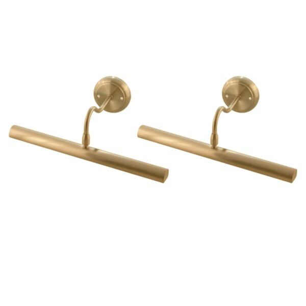 Set of 2 Alexandra - Polished Brass 350mm Picture Lights