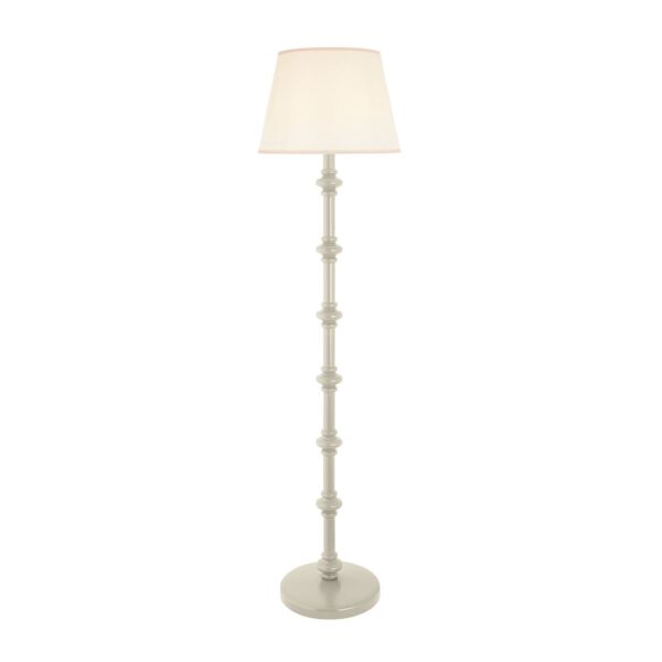 Endon Lighting - Carnaby & Ivy 40cm - 114364 - White Vintage Floor Lamp