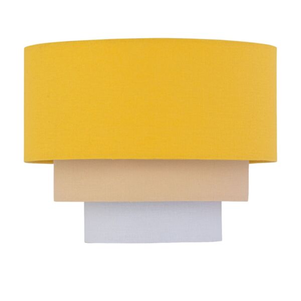 Gabi - Ochre Ombre Linen 22cm Table Lamp Shade