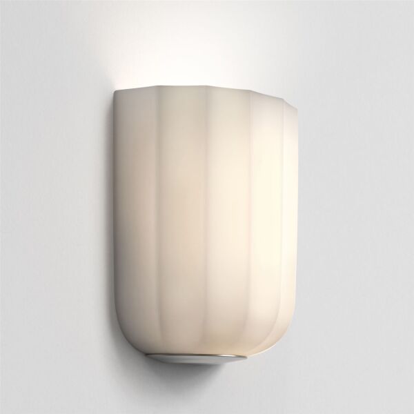Astro Lighting - Veo - 1455001 - Nickel Opal Glass Wall Washer Light