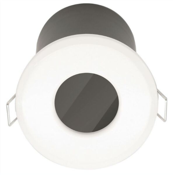 Set of 20 Fire Rated Bathroom Downlights - White IP65 Recessed Downlights