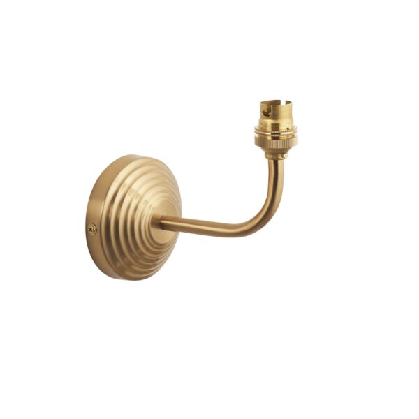 Endon Lighting - Obelisk Arc - 115064 - Aged Brass Wall Light