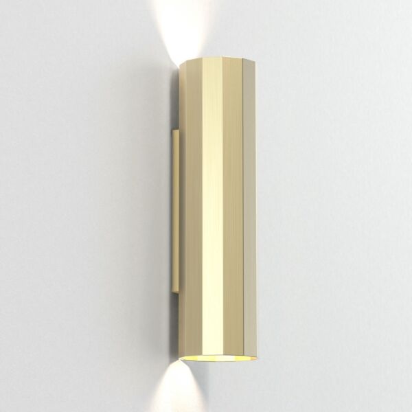 Astro Lighting - Hashira 300 1442006 - Matt Gold Wall Light