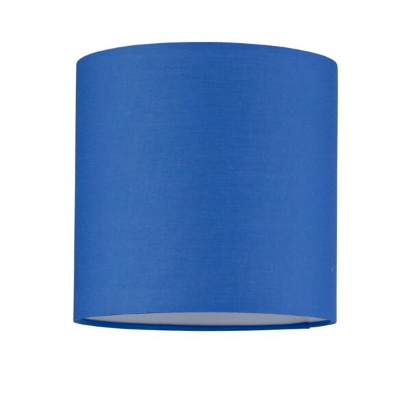 Royal Blue Textured Cotton 17cm Table Lamp Shade