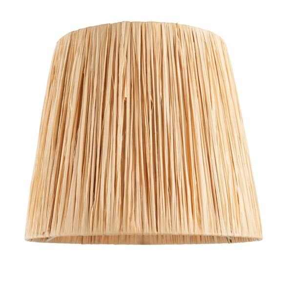 Endon Lighting - Raffia - 113455 - Natural Raffia Fabric Shade
