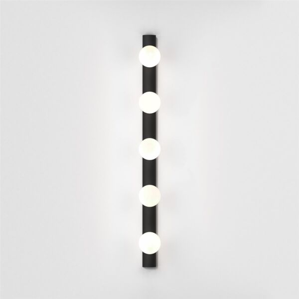 Astro Lighting - Cabaret 5 II 1087008 - IP44 Matt Black Wall Light
