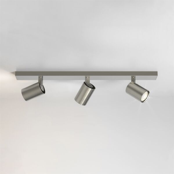 Astro Lighting - Ascoli - 1286129 - Nickel 3 Light Triple Bar Ceiling Spotlight