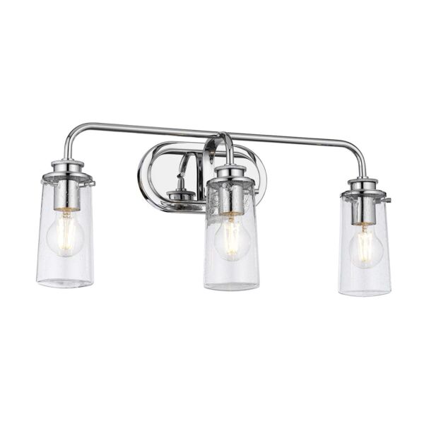 Quintiesse - QN-BRAELYN3-PC - Braelyn 3 Light Wall Light - Polished Chrome