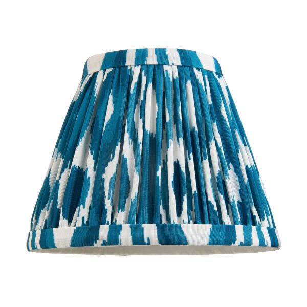 Endon Lighting - Ikat - 113088 - Blue Fabric Shade
