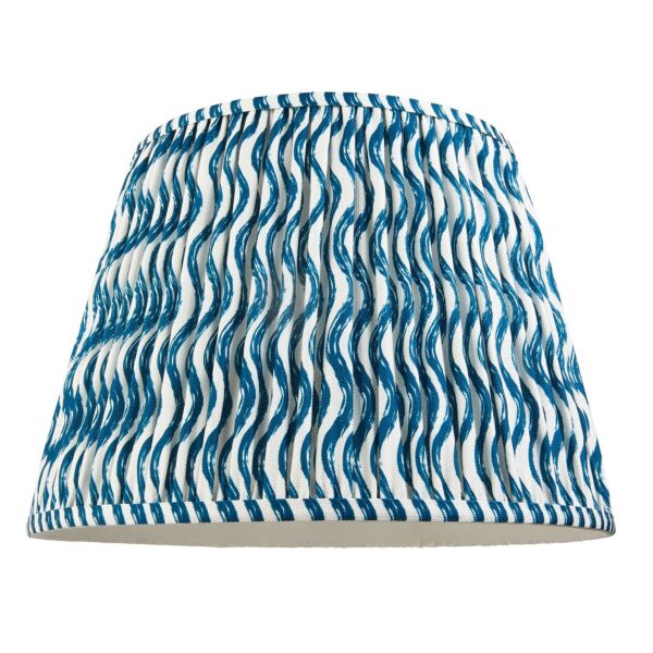 Endon Lighting - Ripple - 111305 - Blue Fabric Shade