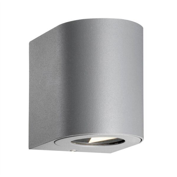 Nordlux - Canto 2 - 49701010 - LED Grey Clear Glass 2 Light IP44 Outdoor Wall Washer Light