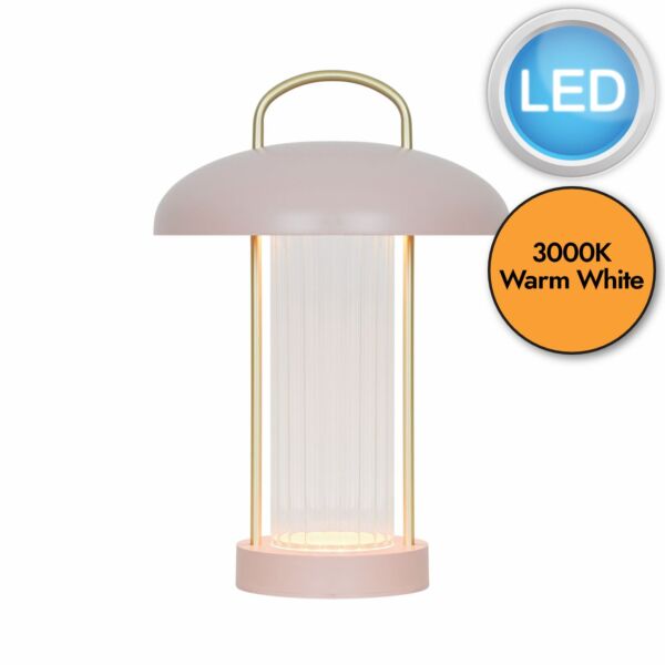 Nordlux - Mirano - 2512505057 - LED Rose Opal Glass Touch Table Lamp