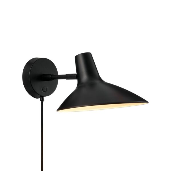 Nordlux - Darci - 2320221003 - Black Touch Plug In Wall Light