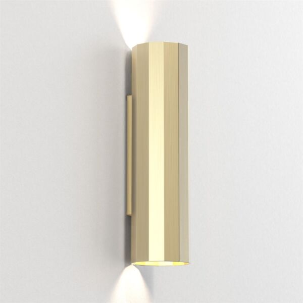 Astro Lighting - Hashira 300 1442006 - Matt Gold Wall Light