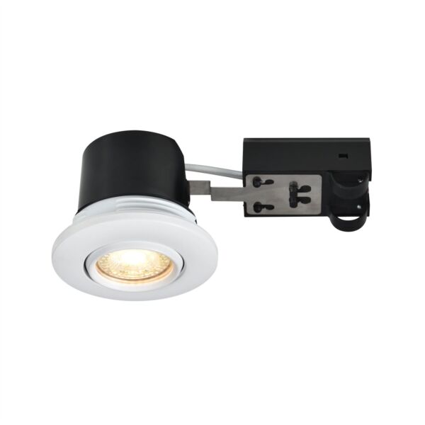 Nordlux - Umberto - 2210100001 - White IP44 Bathroom Recessed Ceiling Downlight