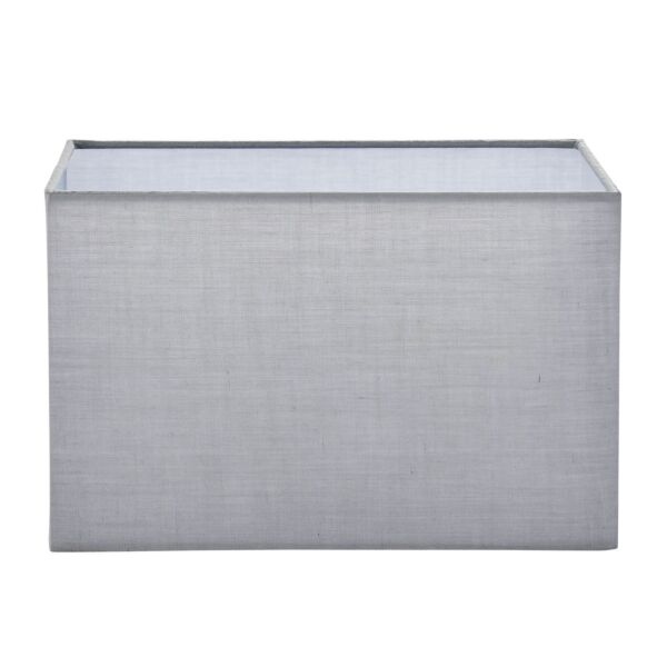 Endon Lighting - Rectangular - 77476 - Grey Fabric Shade