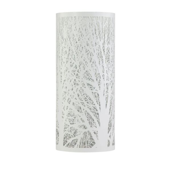 Forest - White 26cm Woodland Table Lamp