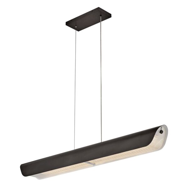 Hinkley Lighting - Arco - HK-ARCO-LED-LP-117-BX - LED Black Bar Ceiling Pendant Light