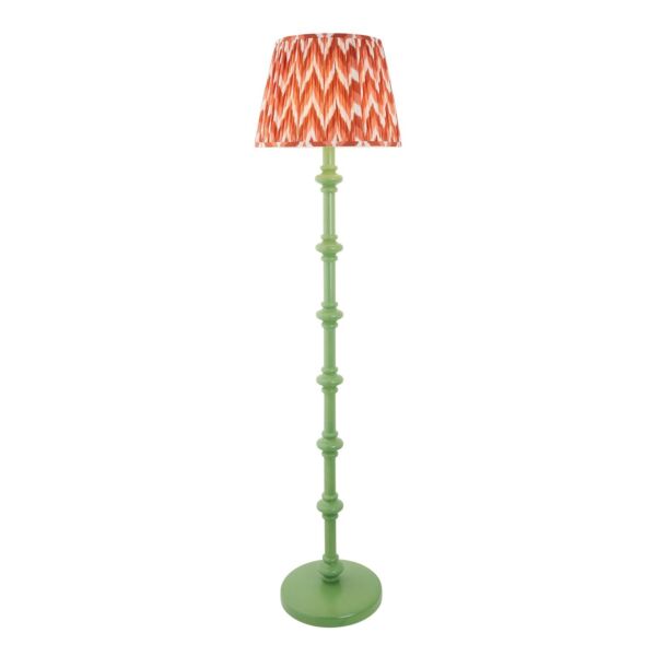 Endon Lighting - Carnaby & Zigzag 40cm - 114374 - Green Orange Floor Lamp