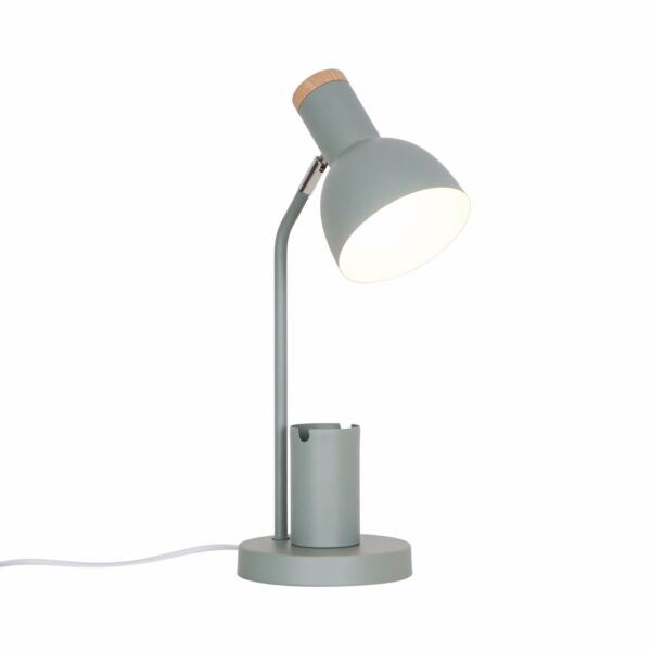 Nordlux - Devone - 2512405023 - Green Wood Task Table Lamp