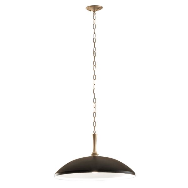 Kichler Lighting - Delarosa - KL-DELAROSA-P-BK - Black Light Bronze Ceiling Pendant Light