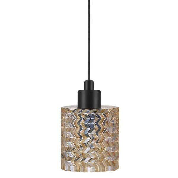 Nordlux - Hollywood - 46483027 - Amber Glass Ceiling Pendant Light