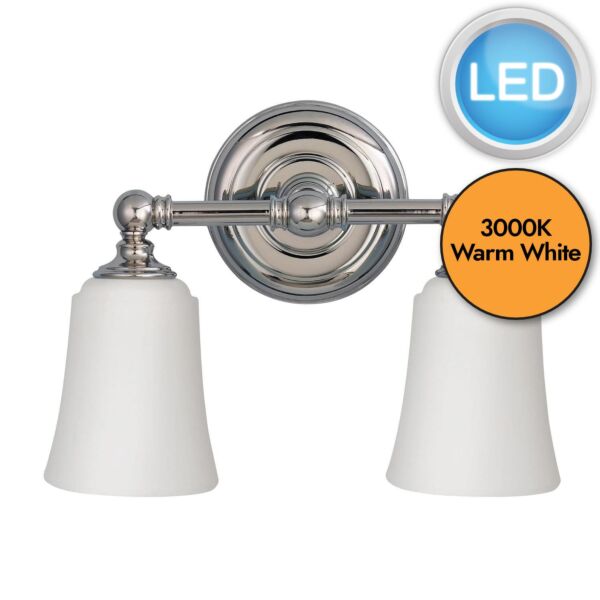 Elstead - Feiss - Huguenot Lake FE-HUGOLAKE2BATH Wall Light