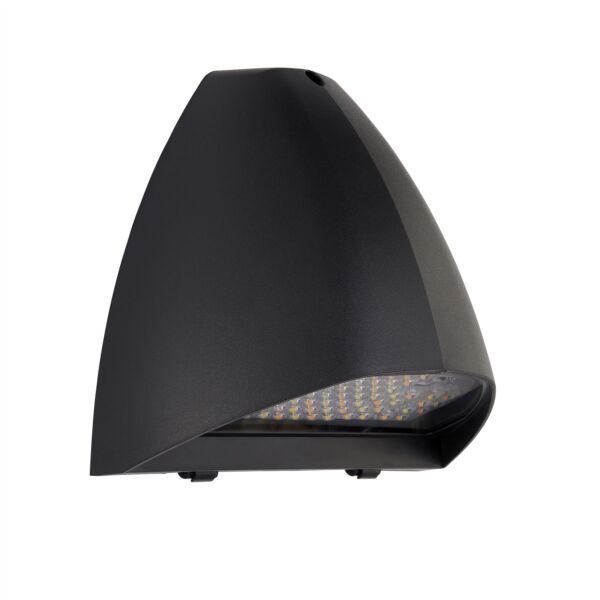 Saxby Lighting - Forge - 121022 - LED Black Clear IP65 Outdoor Wall Washer Light