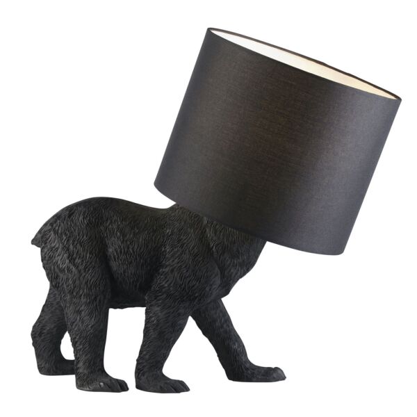 Endon Lighting - Barack Bear - 106787 - Black Table Lamp With Shade