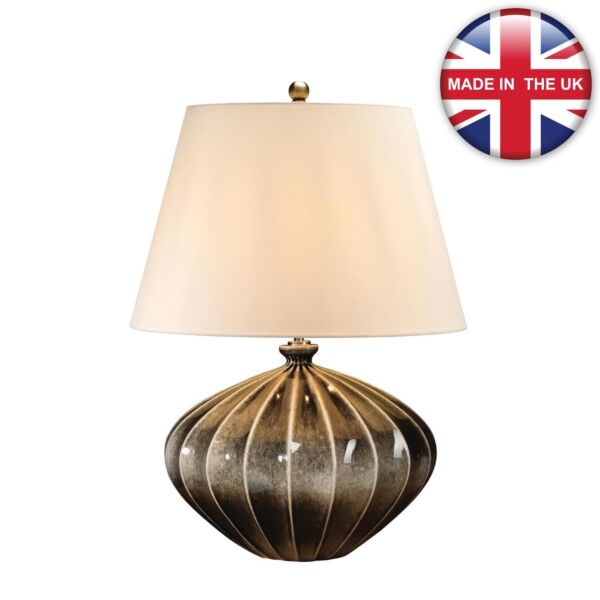 Elstead - Rib Pumpkin RIB-PUMPKIN-TL Table Lamp