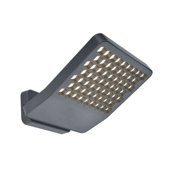 Lutec - Atlantis - 7801603118 - LED Dark Grey Clear IP54 Outdoor Floodlight