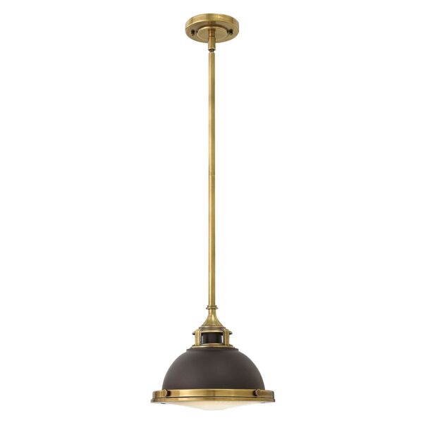 Hinkley Lighting - Amelia - HK-AMELIA-P-S-RB - Buckeye Bronze Clear Glass Ceiling Pendant Light