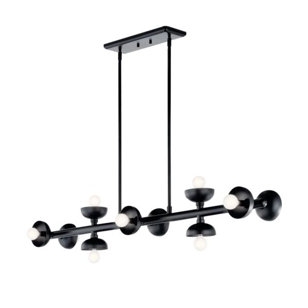 Kichler Lighting - Palta - KL-PALTA9-BK - Black 9 Light Ceiling Pendant Light