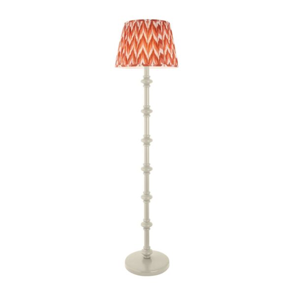 Endon Lighting - Carnaby & Zigzag 40cm - 114359 - White Orange Floor Lamp