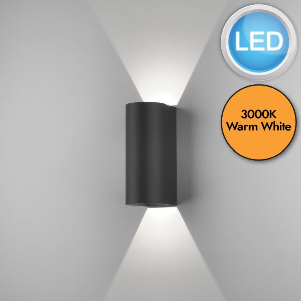 Astro Lighting - Dunbar 255 LED 1384005 - IP65 Textured Black Wall Light