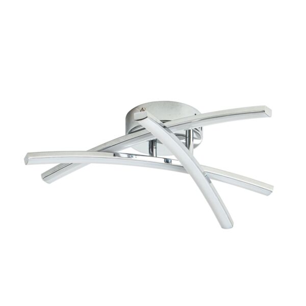 Yardley - Polished Chrome LED Flush Ceiling Light