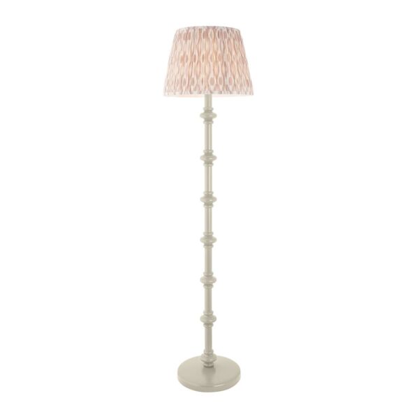 Endon Lighting - Carnaby & Ikat 40cm - 114365 - White Neutral Floor Lamp