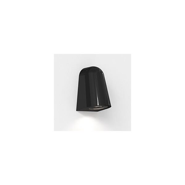 Astro Lighting - Mast Light - 1317022 - Black Clear Glass Ceramic IP44 Outdoor Wall Washer Light