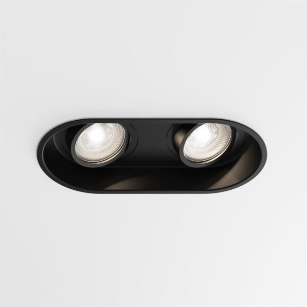 Astro Lighting - Minima Round Twin Adjustable 1249029 - Matt Black Downlight/Recessed Spot Light