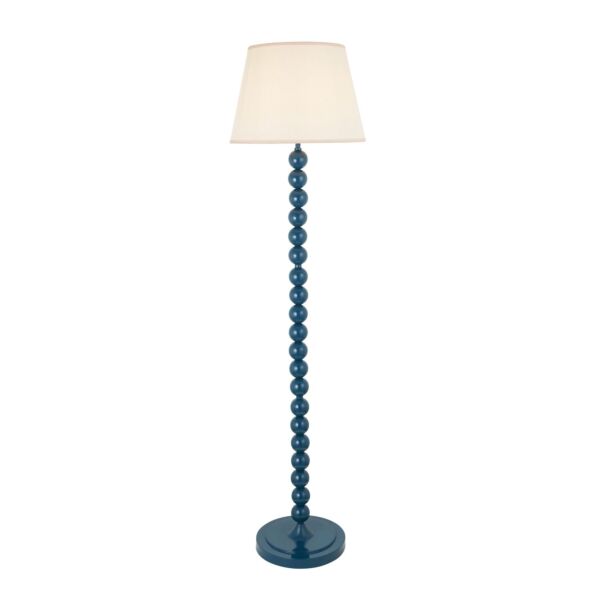 Endon Lighting - Higgledy & Ivy 40cm - 114661 - Blue Vintage White Floor Lamp