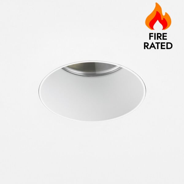 Astro Lighting - Void 80 Trimless 1392019 - IP65 Fire Rated Matt White Downlight/Recessed Spot Light