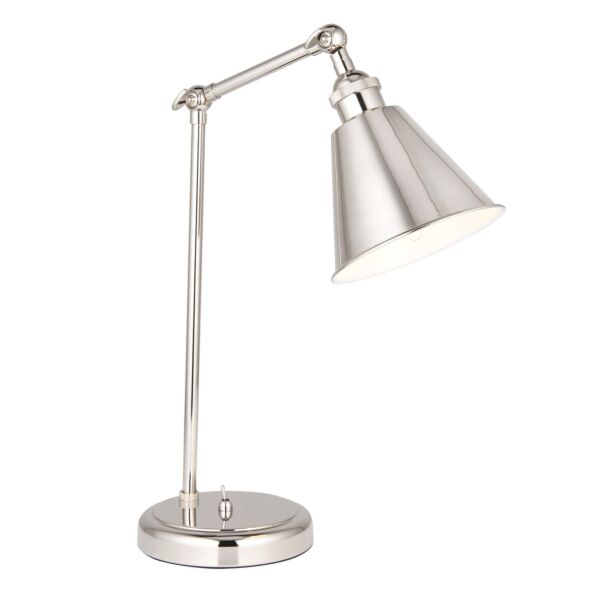 Kallepo - Nickel Task Table Lamp