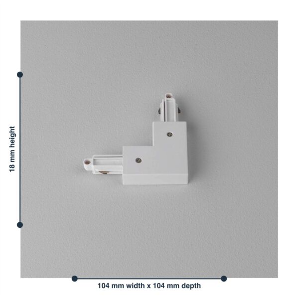 Astro Lighting - Track 90 Degree Corner Connector Left - 6020006